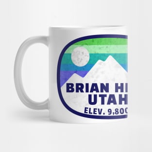 Ski Brian Head Utah Skiing Winter Sports Snowboarding Mug